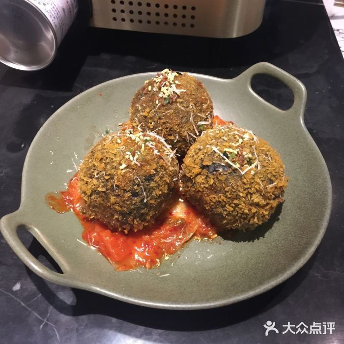 KCOOKING概念韩餐(世茂52+店)墨鱼芝士饭团图片