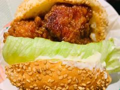 中式炸鸡汉堡-幸运小丑汉堡(Bay Area本店)