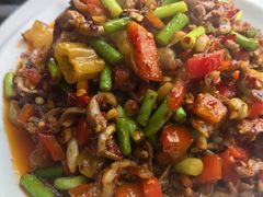 辣炒鸡胗-湖南文氏湘菜馆(顺河高架路店)