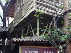 -天门沟九州驿站树上汤泉