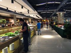 自助取餐区-汉巴9号自助餐厅(新潮尚品超市店)