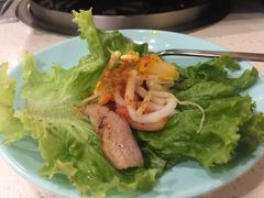 生菜包肉-韩时烤肉(枫蓝店)
