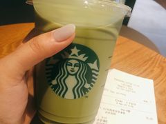 燕麦抹茶拿铁-星巴克(人民公园店)