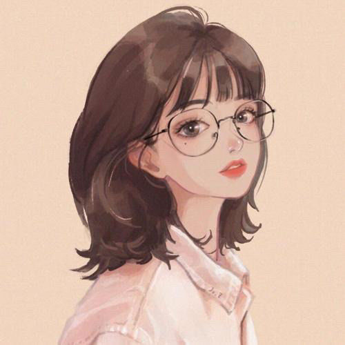 天天领红包戴眼镜的美女头像也很好看