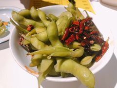 冰镇毛豆-丹虾|文和友小龙虾·烙锅(陕西路旗舰店)
