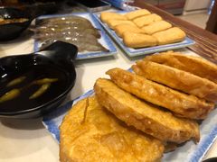 馒头片裹蛋液-宣武小院涮肉(前门店)