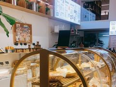 面包甜点陈列柜-江物面包·咖啡·蛋糕(四码头店)