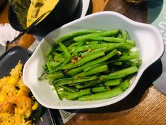 秘制虾酱炒空心菜-帕蓝·暹罗料理(曲阳店)