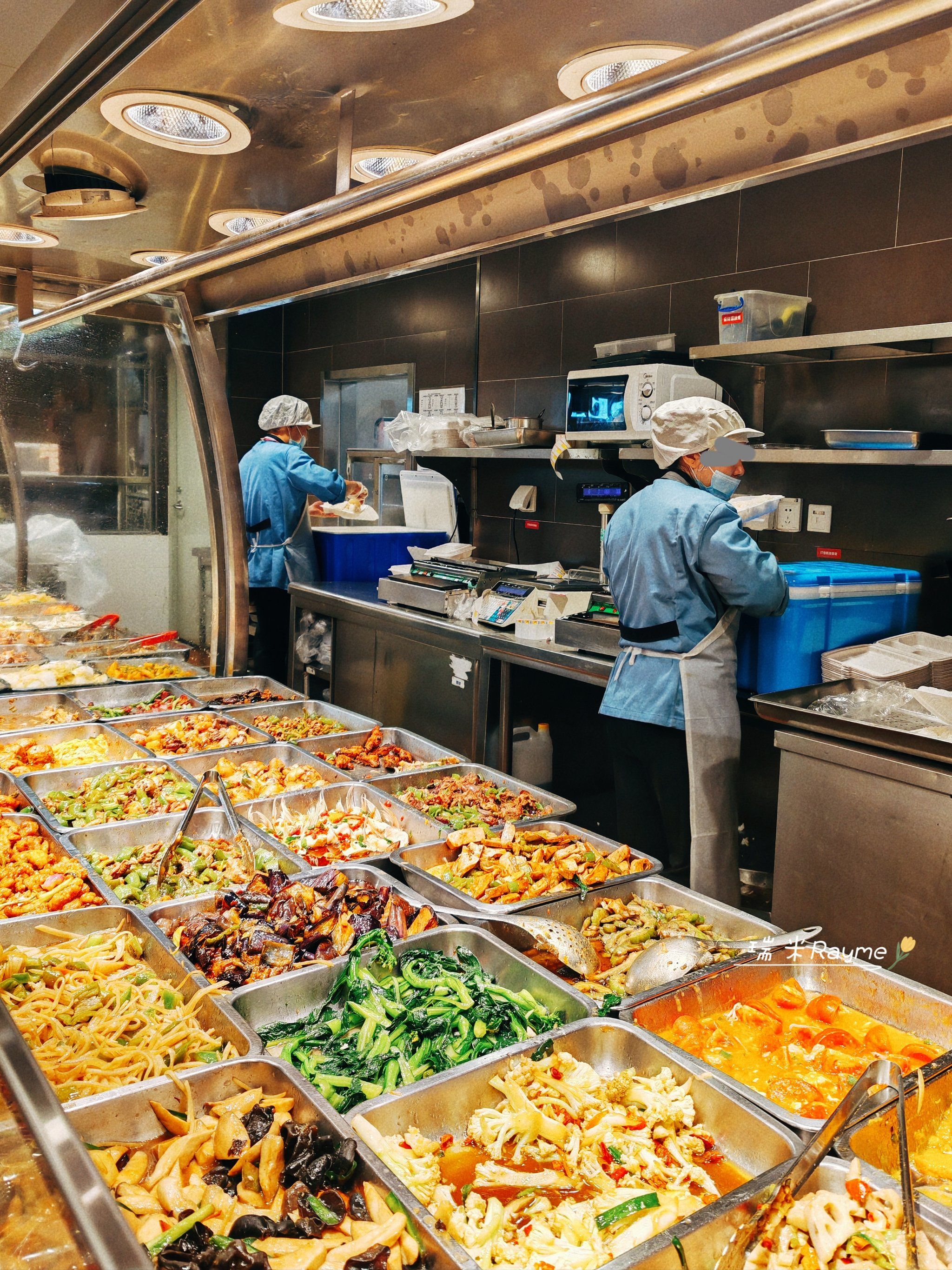 广州消费降级一人食😅在永旺饭堂打饭
