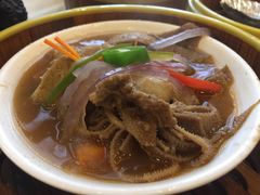 自制绿色牛柏叶-中山国际酒店中餐厅