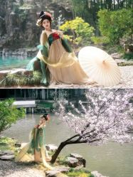 -苏州窝边小草摄影·汉服妆造跟拍(拙政园店)