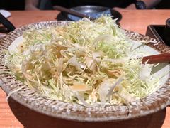 包菜丝-堂本家洋食别馆·炸猪排(中心城店)