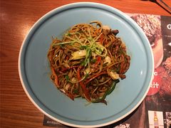 黑椒牛柳炒意面-绿茵阁西餐厅(佰港城店)