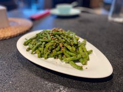 干煸四季豆-川旺角川粤融合菜•海景餐厅(星海广场店)