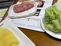 手打鲜羊滑-古铜老院铜锅涮肉·清真(双井店)