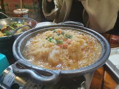 生焗蒜香虾仁-东流山烤鸭·家常菜(巢湖万达店)