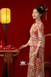 点击看大图 -艾拉·女王婚纱礼服馆