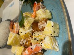 菠萝油条虾-鹿港小镇(悠唐店)