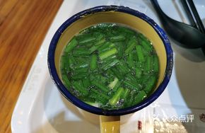 Water Spinach Duck Blood Soup