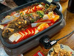 蒜香味黔鱼-最爱鲜巫山纸包鱼(解放碑总店)