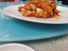 宫保鳕鱼粒-普天和酒楼·新津菜·烤鸭(天津之眼店)