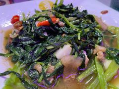 泰式飞天炒通菜-龙记·香港茶餐厅(海上世界店)