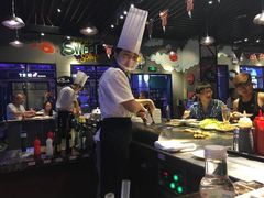 自助取餐区-尚雅铁板料理自助餐厅(乐松店)