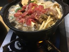 煎牛肉火锅-水之惠鲜鱼料理(王府大街店)