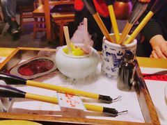 五彩毛笔酥-长安大牌档之西安博物院文化餐厅(中贸店)
