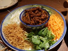 招牌京酱肉丝-额娘·春饼烤鸭(华北七楼创始店)