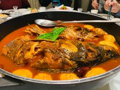 家乡烧大湖有机鱼头-湘阅•威海海鲜•湖南味道(华宝店)