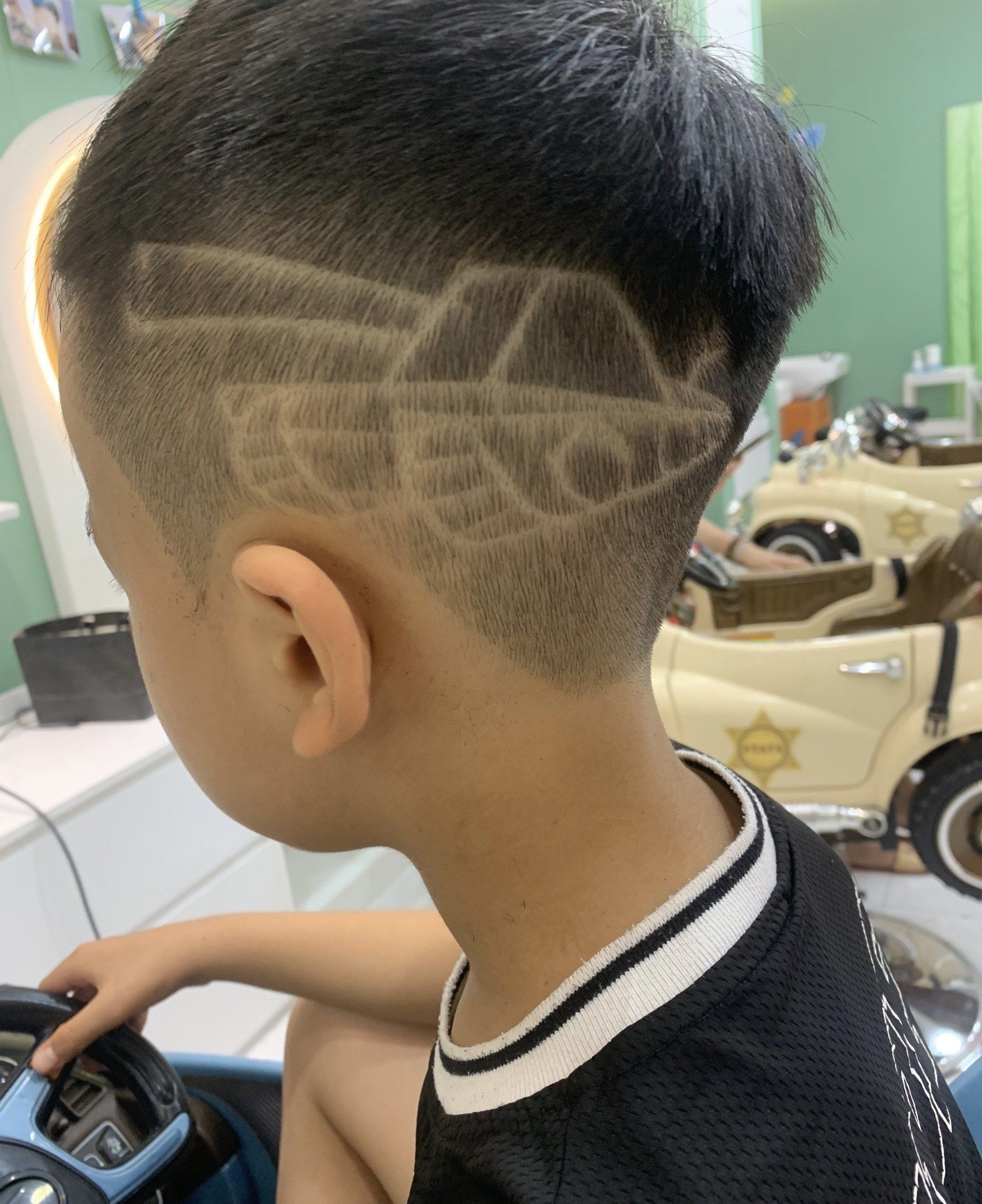 宝宝剃头发型图简单的