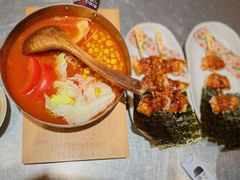 肥牛炼番茄线食-火山屋台(新街口店)