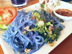 -蝶豆花蓝面条
