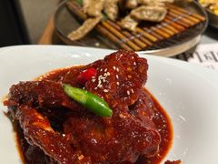 -草家酱蟹炭火烤肉店(珲春南路一店)