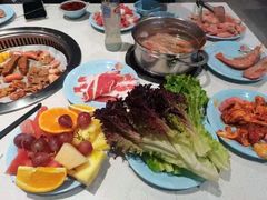 -和谐号海鲜烤肉火锅自助餐厅(车城万达店)