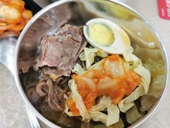 -吉林延边牛肉汤饭，大冷面