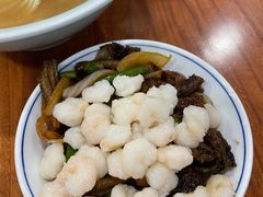 虾爆鳝面-奎元馆.百年奎元.非遗传承(西湖边的解放路店)