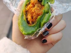 蛋黄肉松青团-许阿姨糕团店(南京总店)