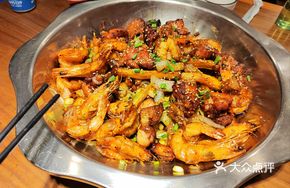 Seductive Chicken Leg and Shrimp