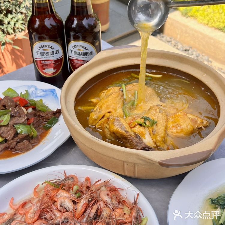 感谢！吃到了藏到OMG心跳乐园附近桐庐农家菜