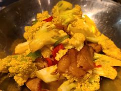 干锅腊肉花菜-避风塘(百联东郊店)
