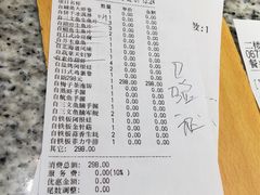 消費水單-和緣亭懷石料理自助餐(瑞士公寓店)