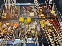 -老红桥炸灌肠牛肚锅烧烤(定福庄店)