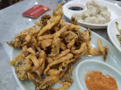 脆炸鲜蘑-苏师傅菜馆(上沙店)