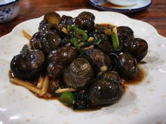 紫苏酸笋炒田螺-南记食粥坊·宵夜大排档(莲花总店)
