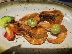 蒜香黄油焗大虾-可可厨房西餐厅