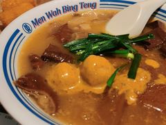 一碗全拼车仔面-敏华冰厅(平安金融中心店)