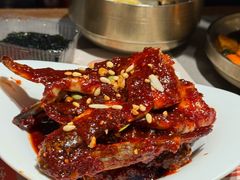 -草家酱蟹炭火烤肉店(珲春南路一店)