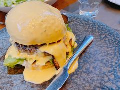 芝士瀑布牛肉汉堡-get pizza意大利餐厅(凯德MALL店)